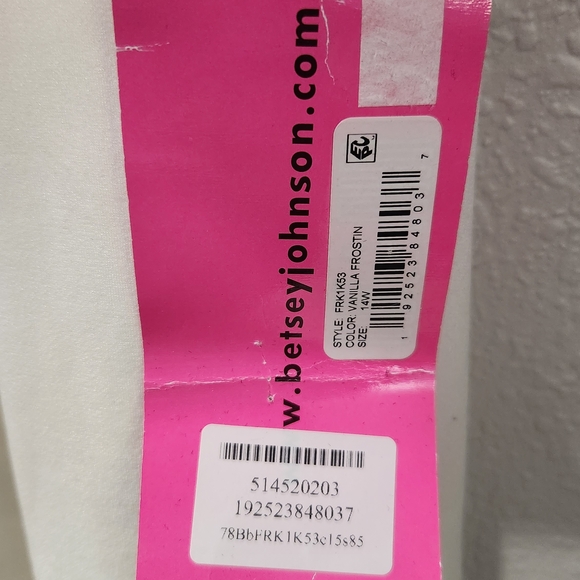 Betsey Johnson White Mini Dress - Picture 3 of 8